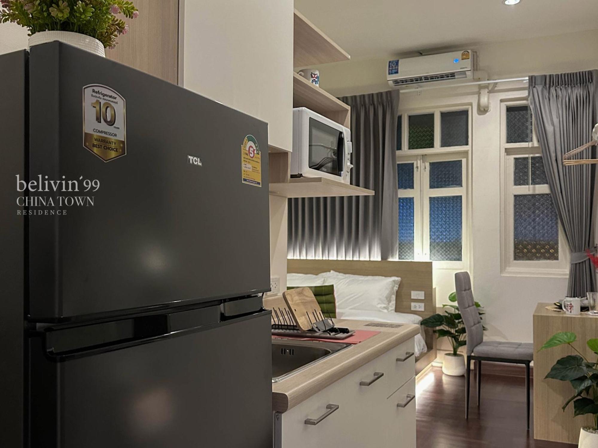 Belivin99 Residence Chinatown Bangkok Phòng bức ảnh